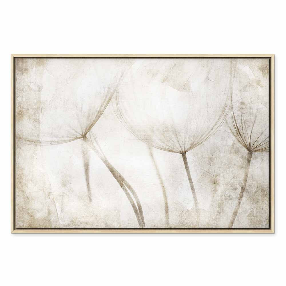 Dandelion Meadow Peaceful Canvas Print