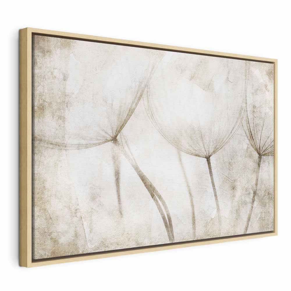 Dandelion Meadow Peaceful Canvas Print