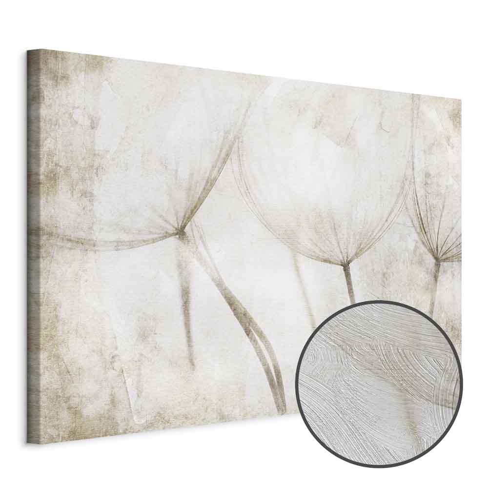 Dandelion Meadow Peaceful Canvas Print