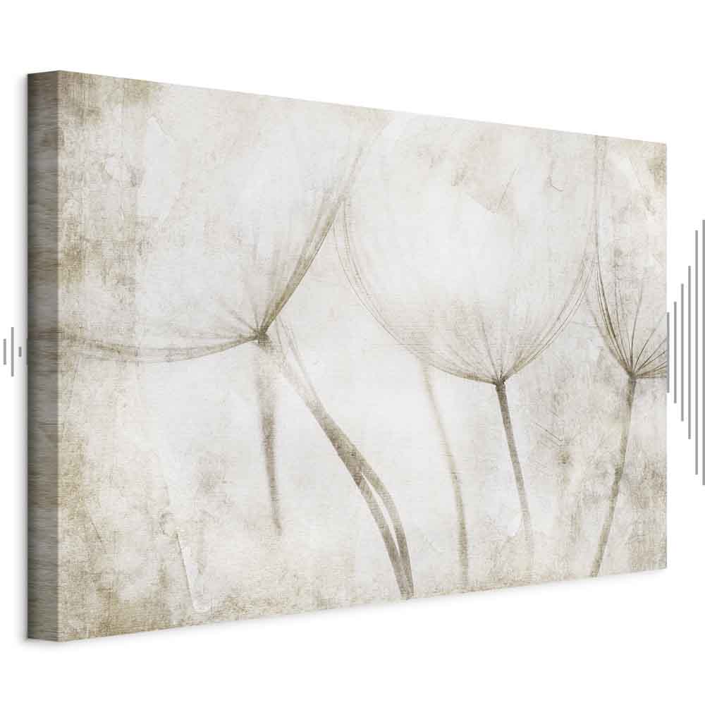 Dandelion Meadow Peaceful Canvas Print