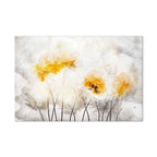 Floral Nature Texture Wide Canvas Print