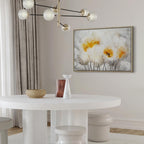 Floral Nature Texture Wide Canvas Print