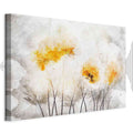 Floral Nature Texture Wide Canvas Print