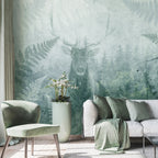 Wall Mural Deer in Ferns