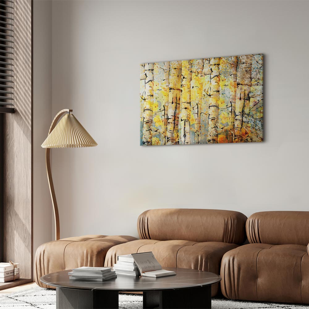 Summer Forest Landscape Canvas Print