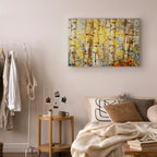 Summer Forest Landscape Canvas Print