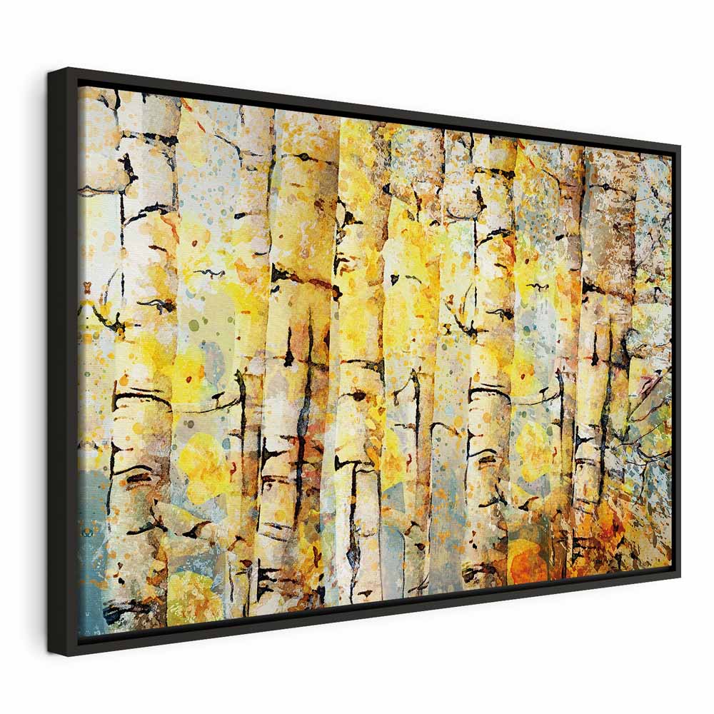 Summer Forest Landscape Canvas Print