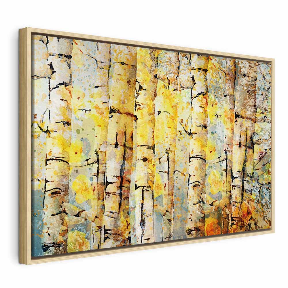 Summer Forest Landscape Canvas Print