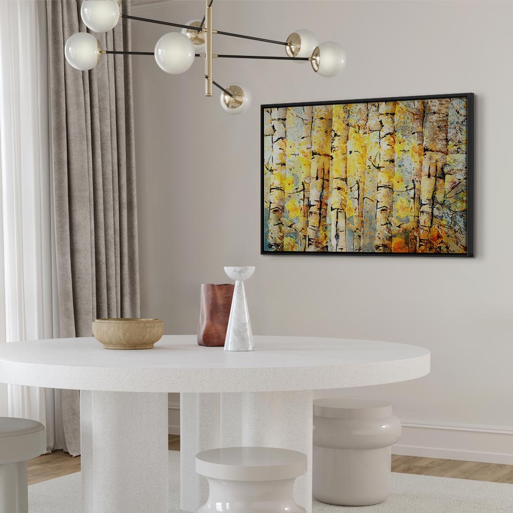 Summer Forest Landscape Canvas Print