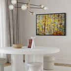 Summer Forest Landscape Canvas Print