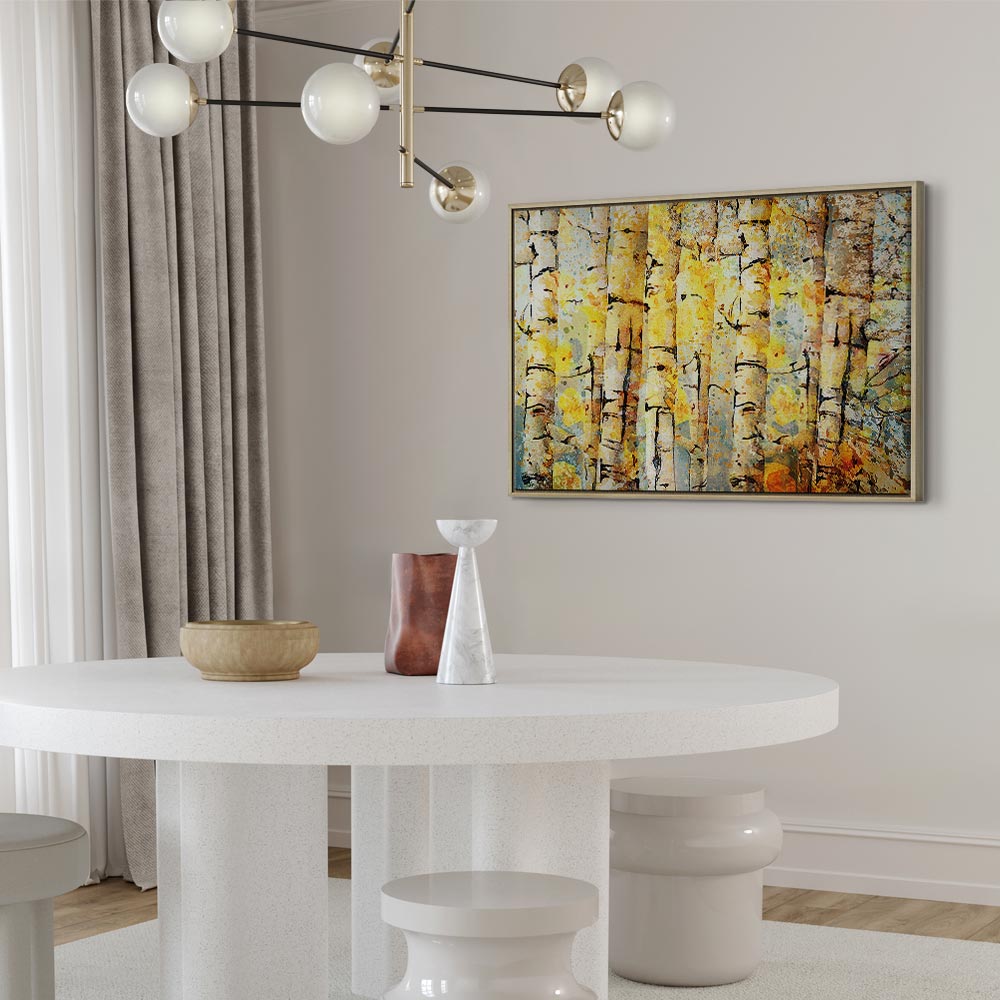 Summer Forest Landscape Canvas Print