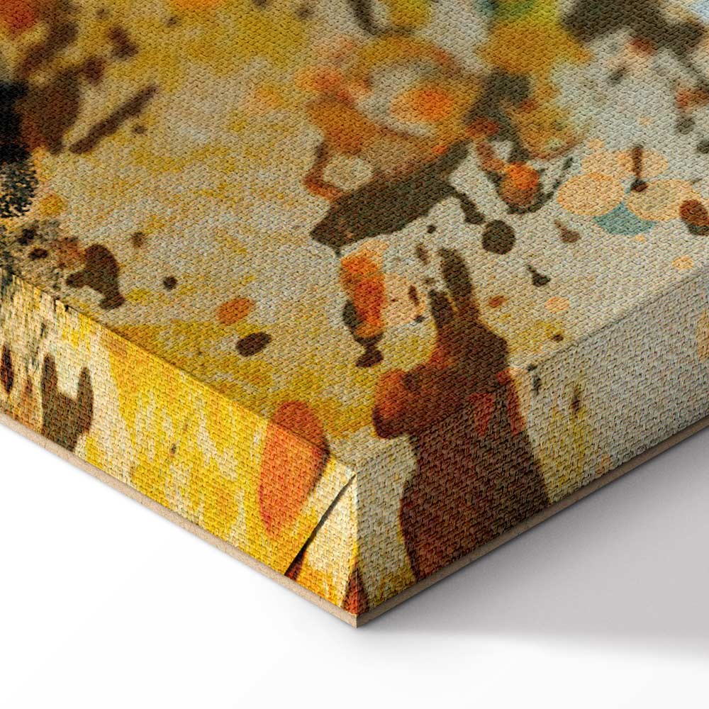 Summer Forest Landscape Canvas Print