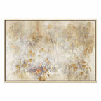 Watercolor Nature Leaves Texture Canvas Print