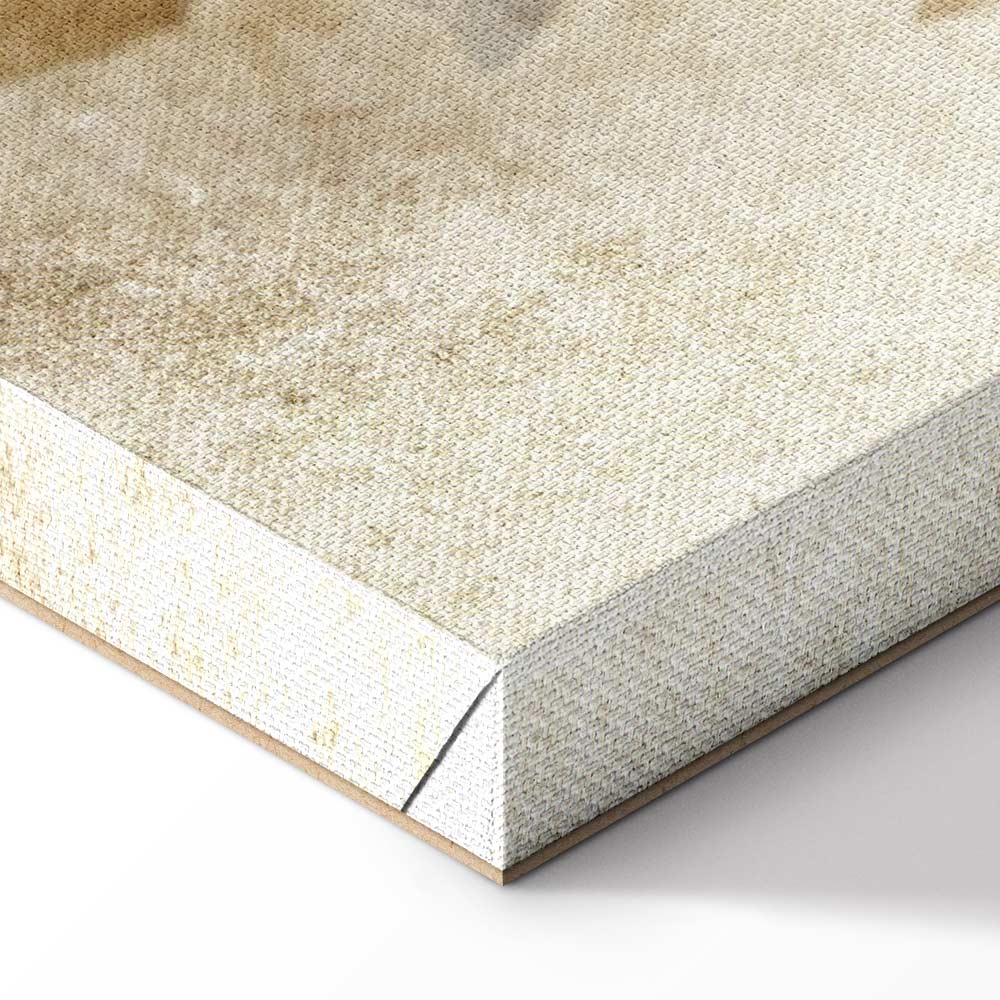 Watercolor Nature Leaves Texture Canvas Print