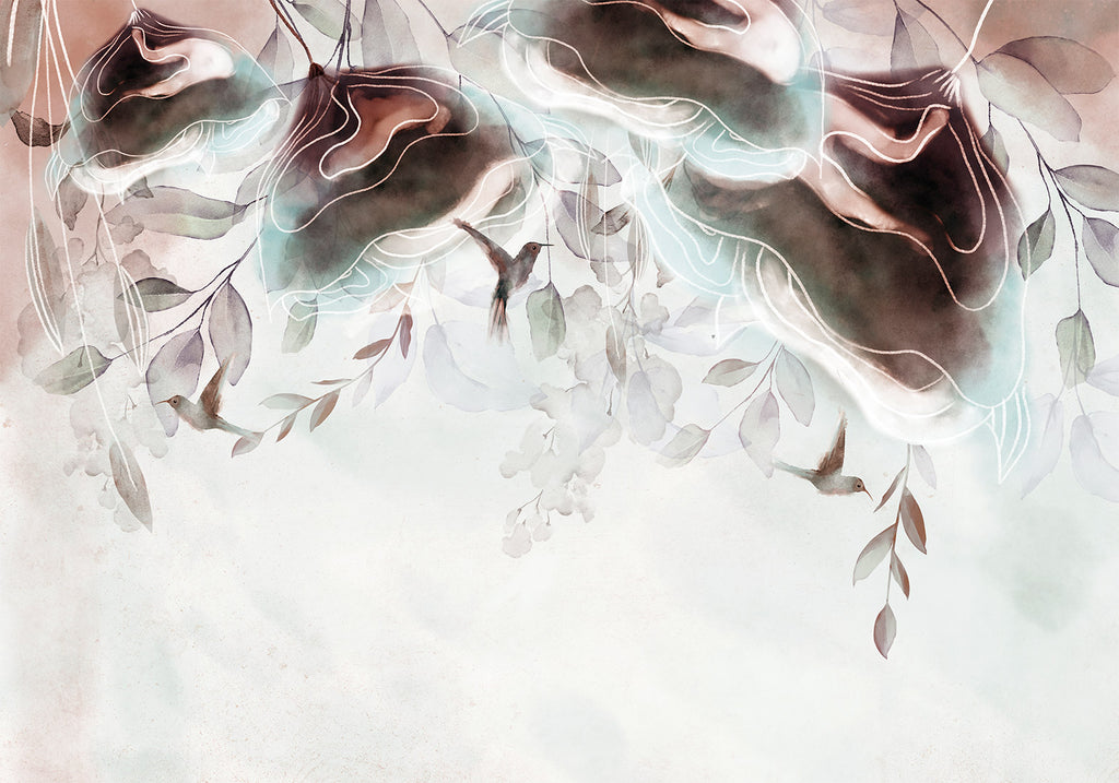 Wall Mural - Magic dream (Flowers)