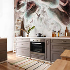 Watercolour Flowers and Birds Nature Wall Mural