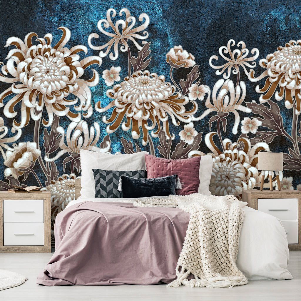 Wall Mural Sea Flowers