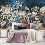 Wall Mural Sea Flowers
