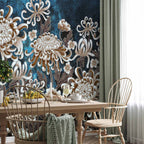 Sea Flowers Floral Wall Mural