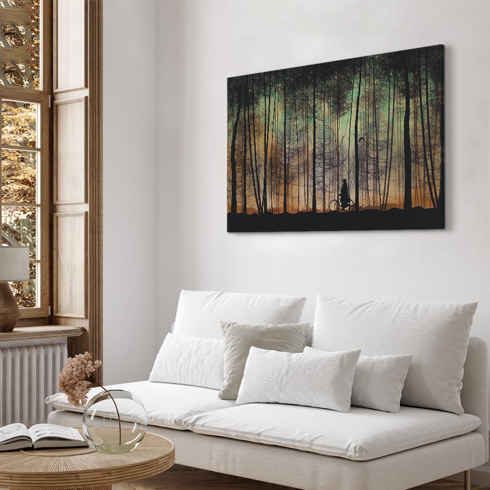 Forest Path Nature Canvas Print