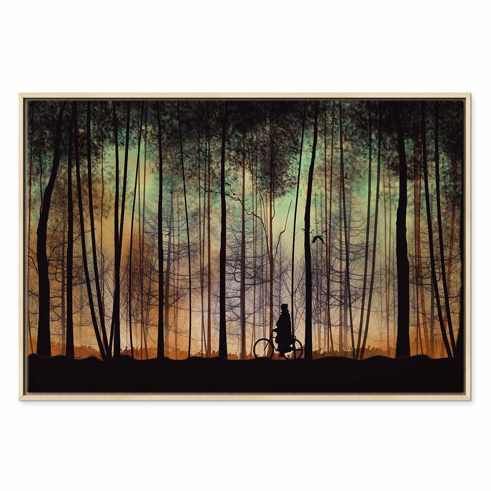 Forest Path Nature Canvas Print
