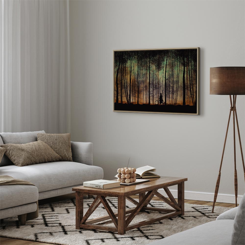 Forest Path Nature Canvas Print