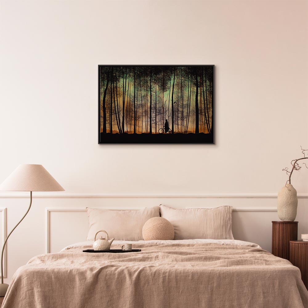 Forest Path Nature Canvas Print