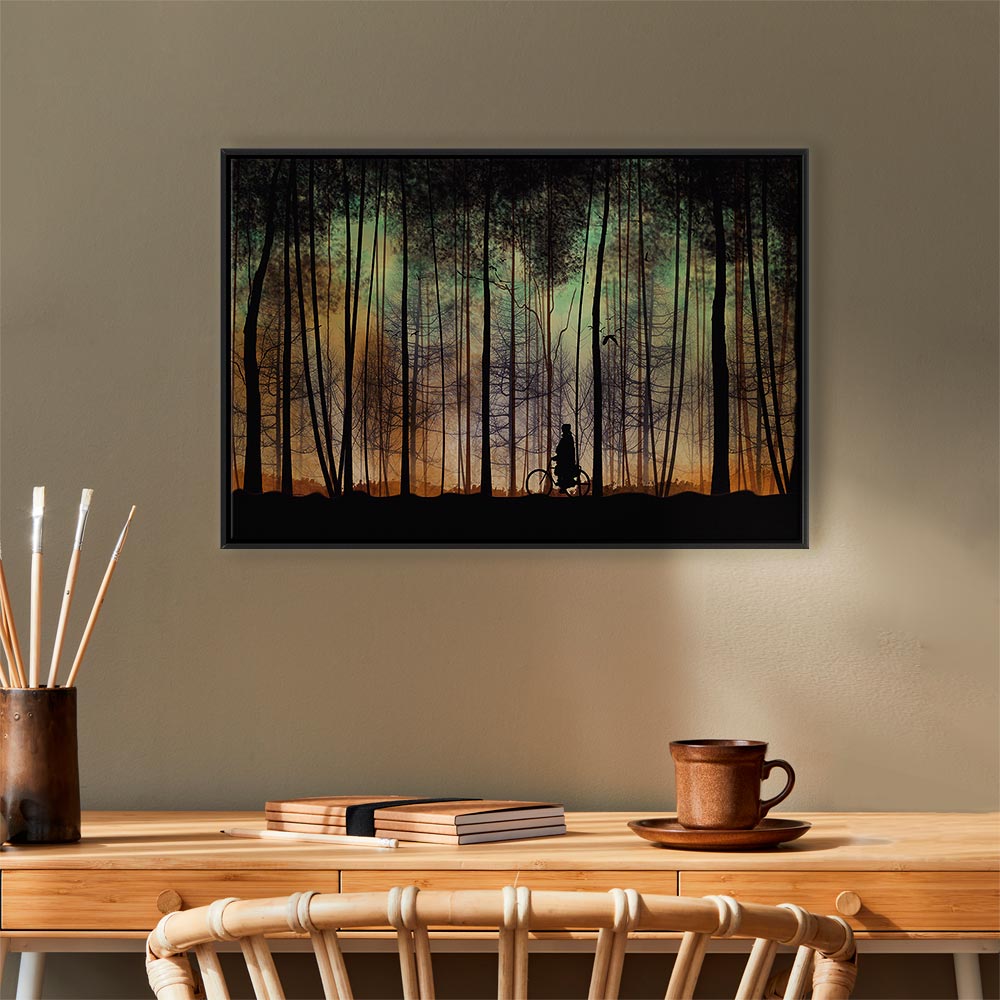 Forest Path Nature Canvas Print