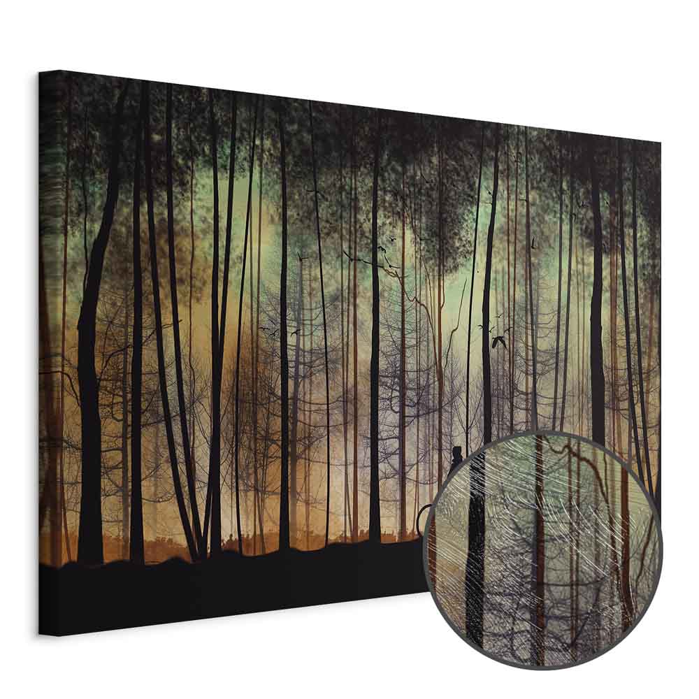 Forest Path Nature Canvas Print