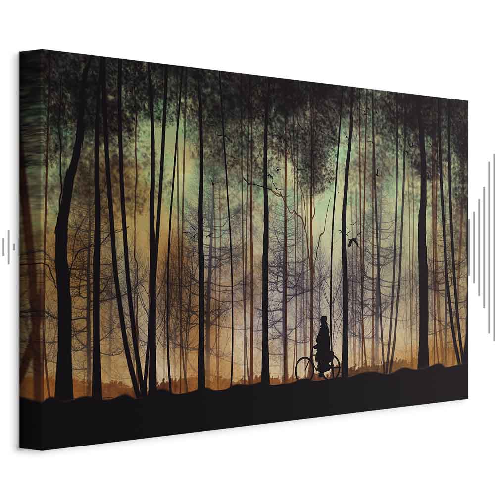 Forest Path Nature Canvas Print
