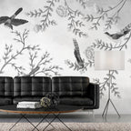 Wall Mural Birds in the Garden - Third Variant