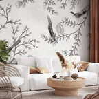 Wall Mural Birds in the Garden - Third Variant