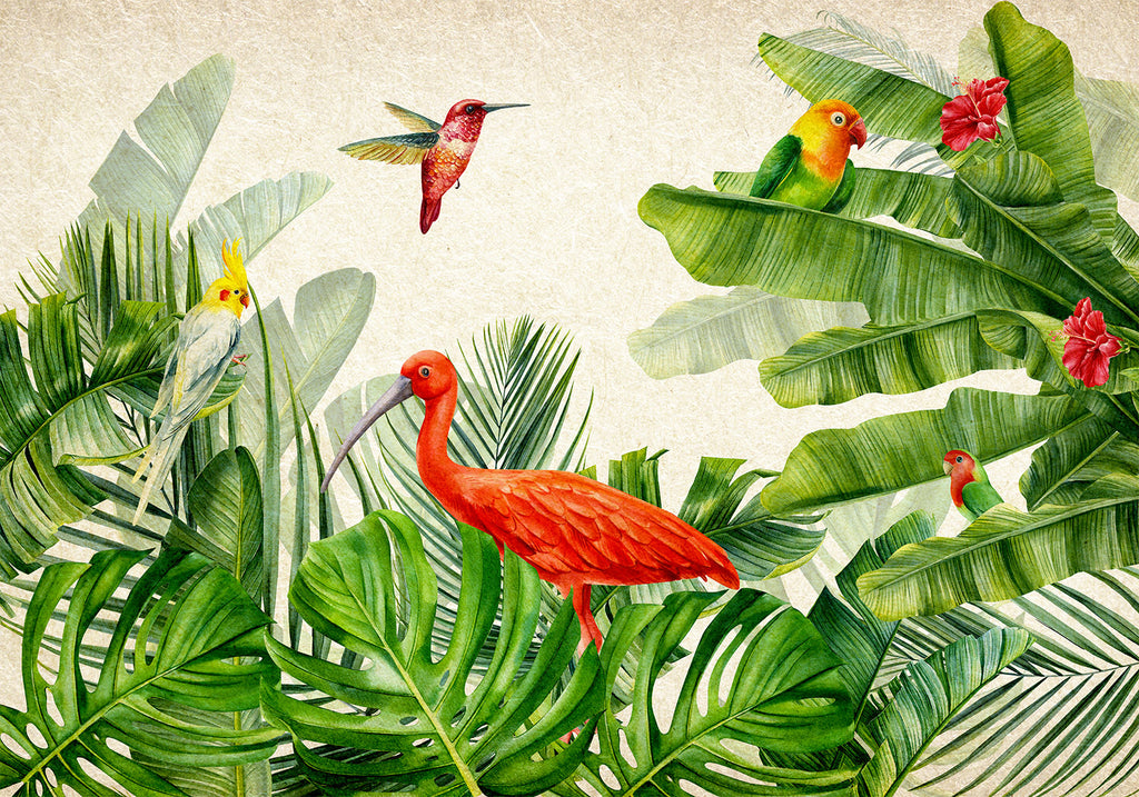 Wall Mural - Exotic Birds