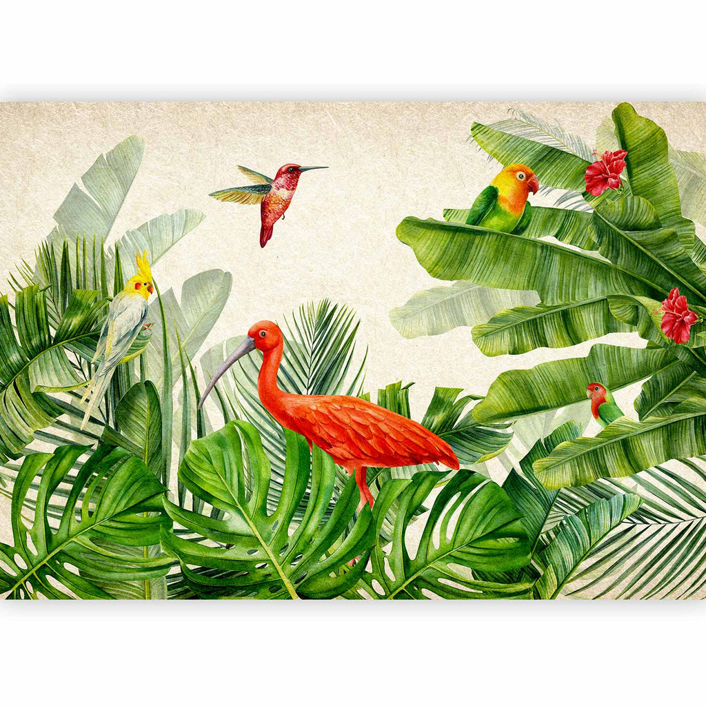 Wall Mural - Exotic Birds