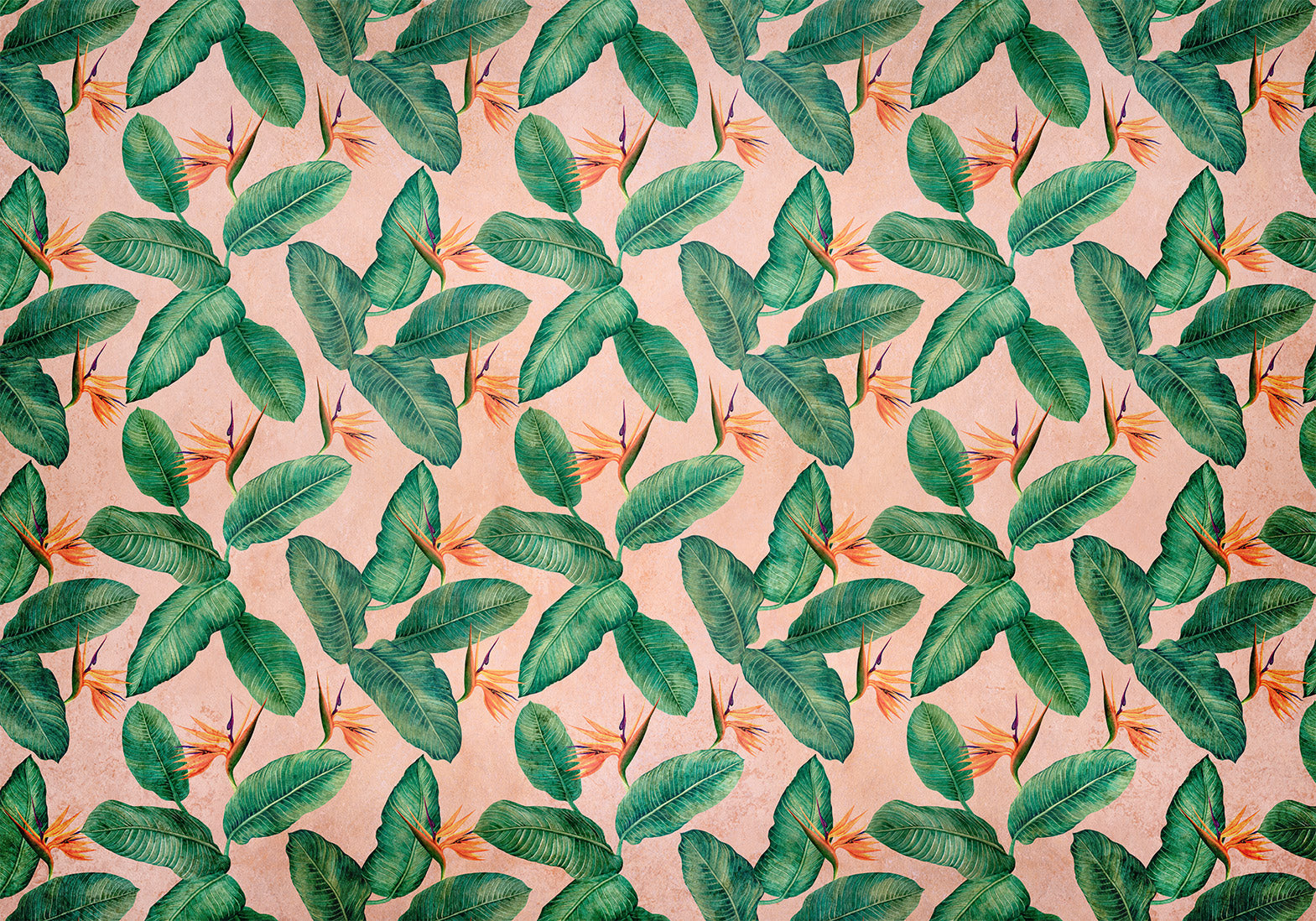 Wall Mural Peace of Wild Bushes