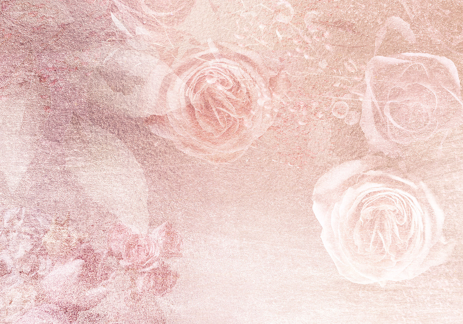 Wandbild Blätter - Romantische Tage