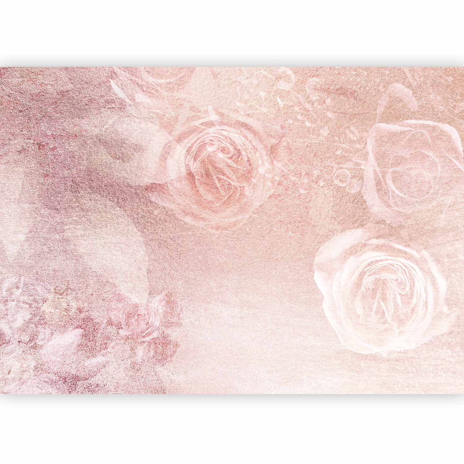 Wandbild Blätter - Romantische Tage