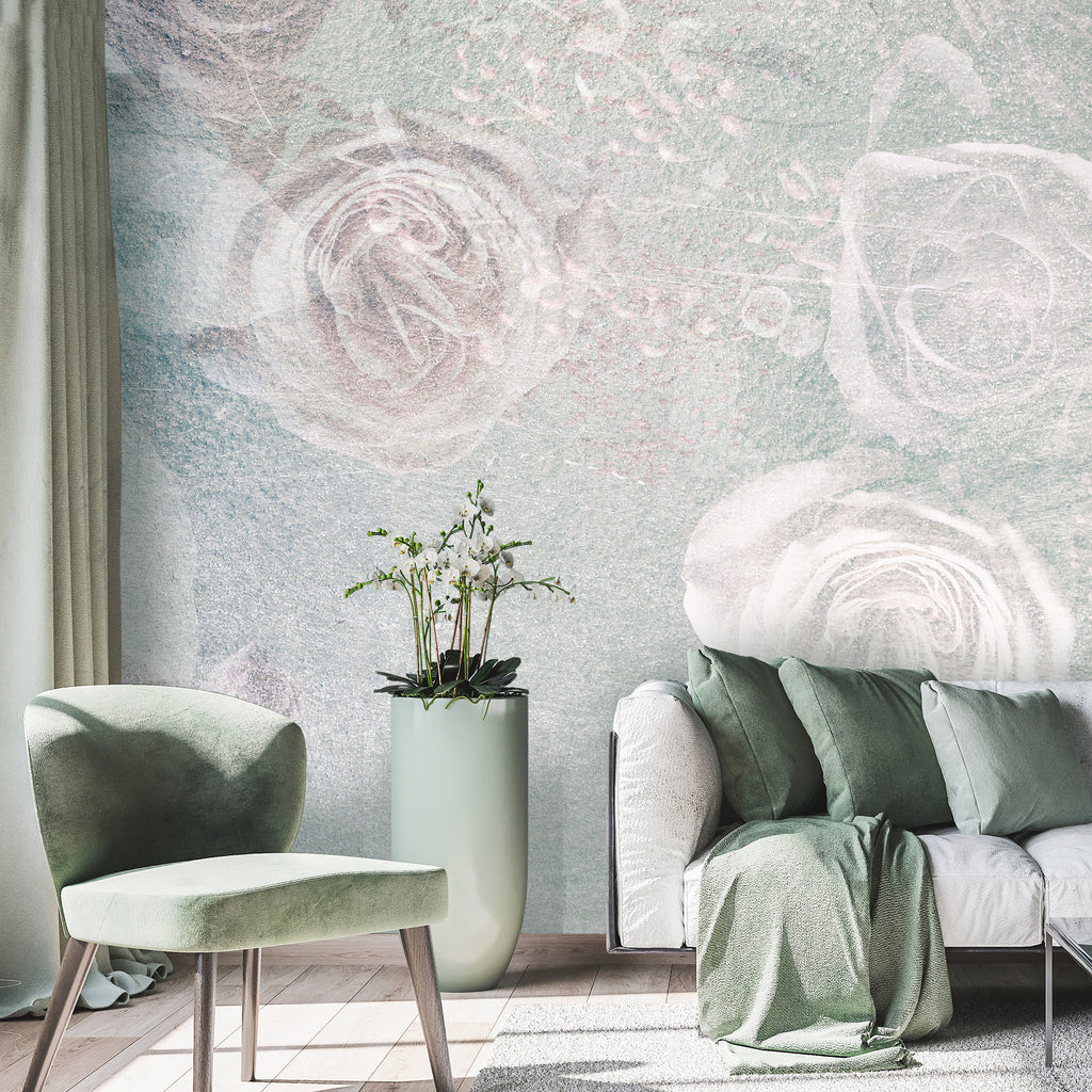 Wall Mural Leaves Romantic Days