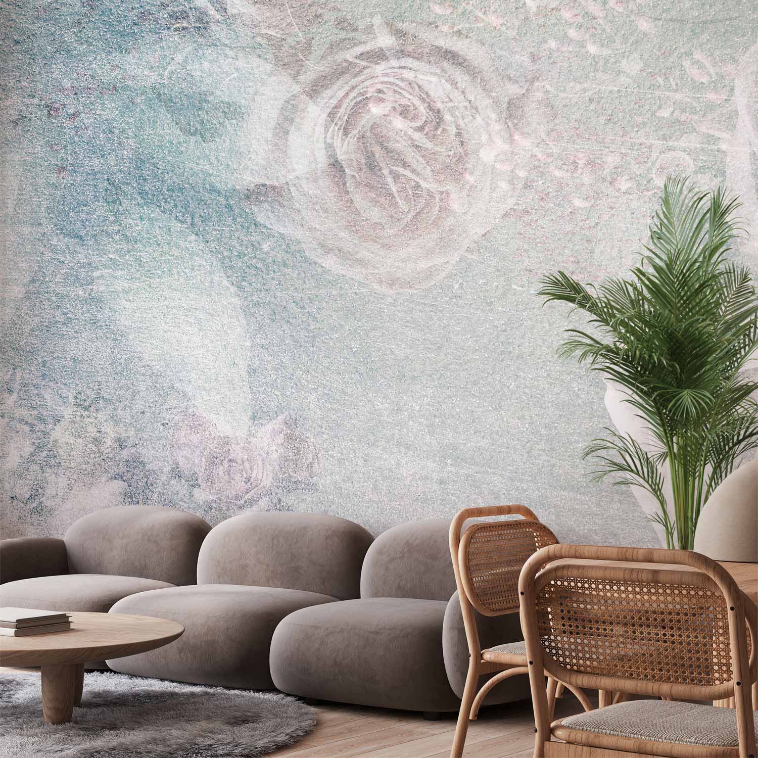 Wall Mural Leaves Romantic Days