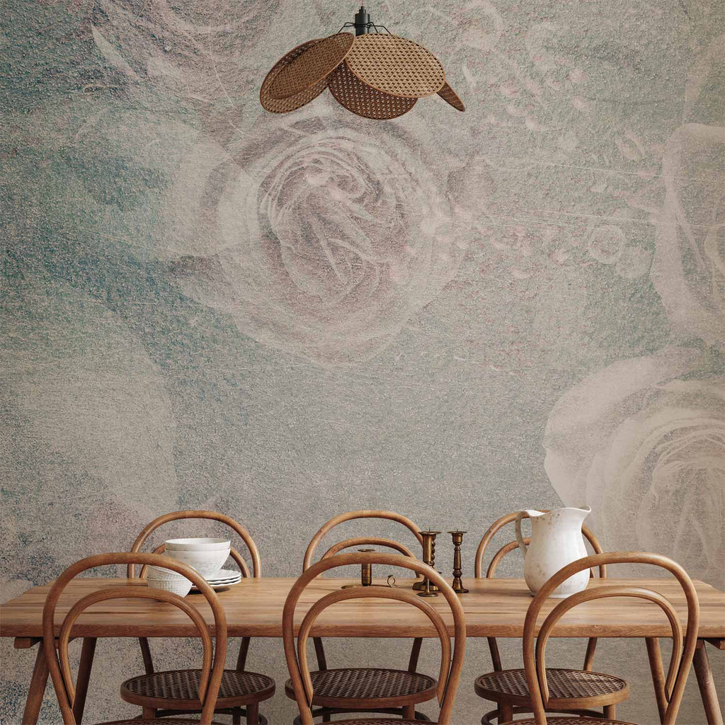 Wall Mural Leaves Romantic Days