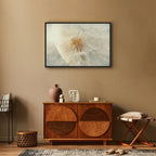 Sunlit Dandelion Nature Canvas Print