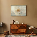 Sunlit Dandelion Nature Canvas Print