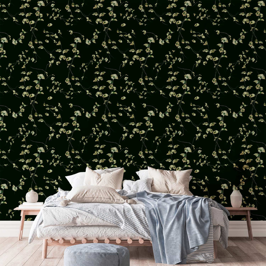 Evening Floral Leaves Nature Wallpaper