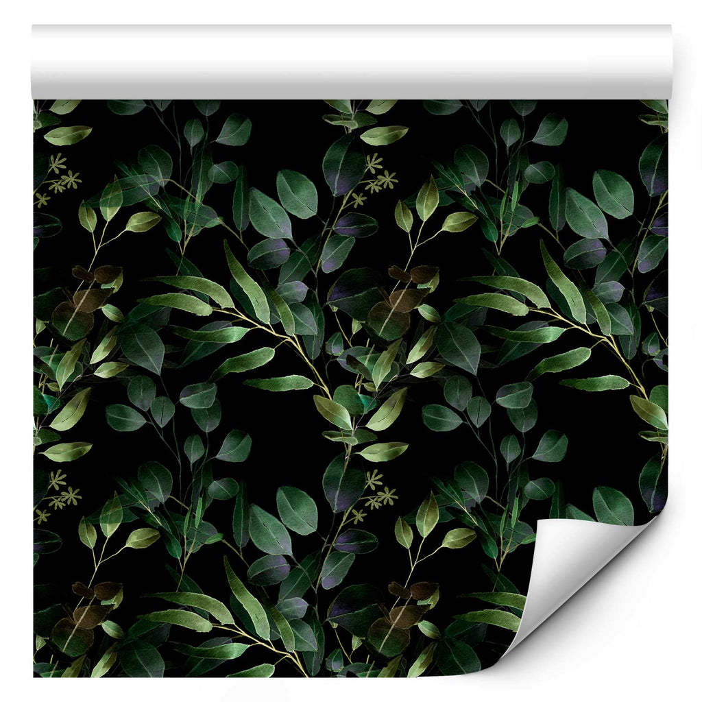 Leaves Wallpaper - Green