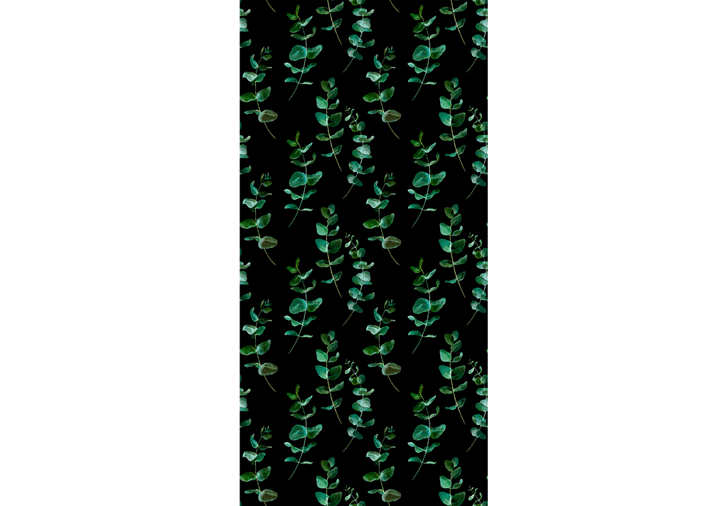 Wallpaper Leaves Emerald Chic