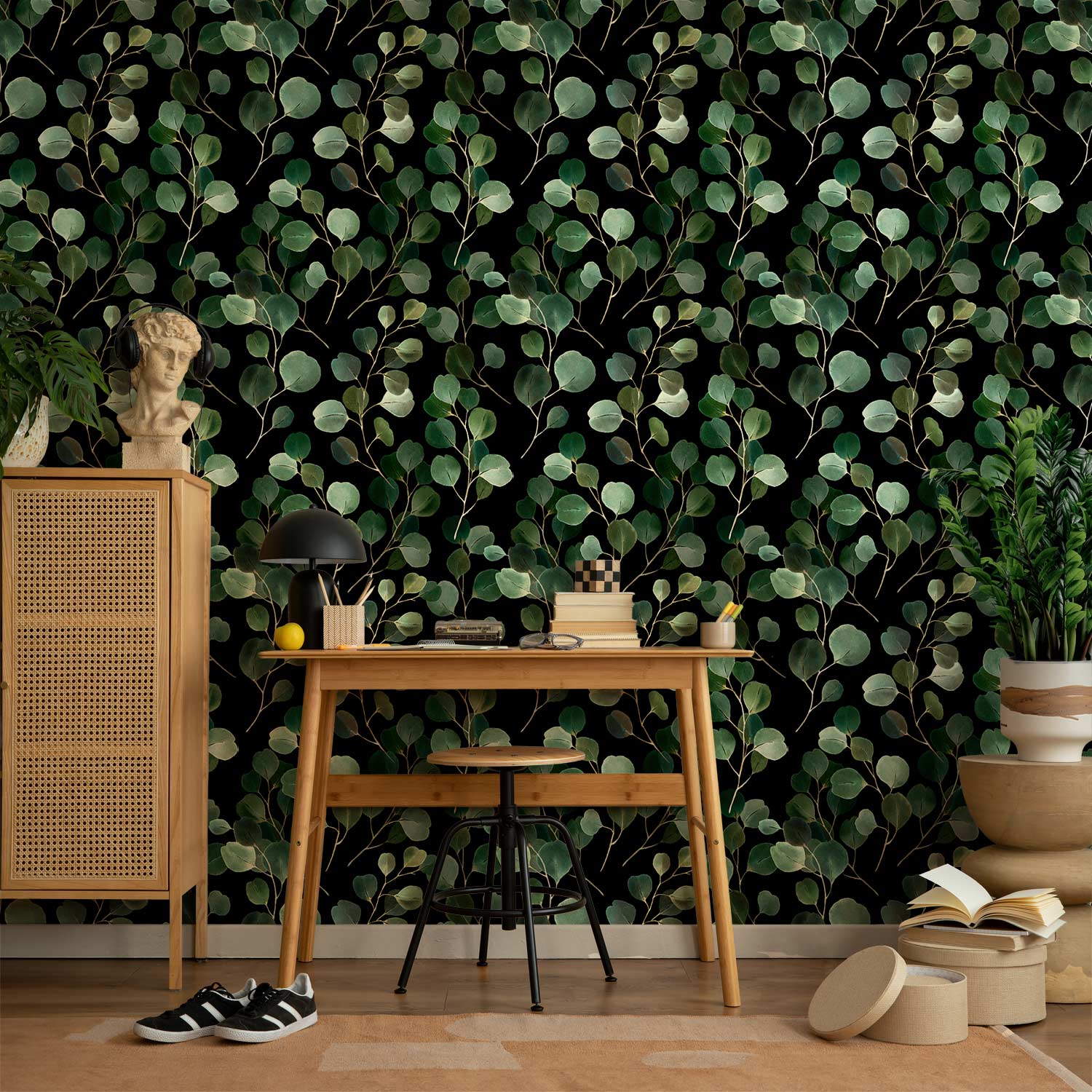 Flickering Leaves Nature Wallpaper