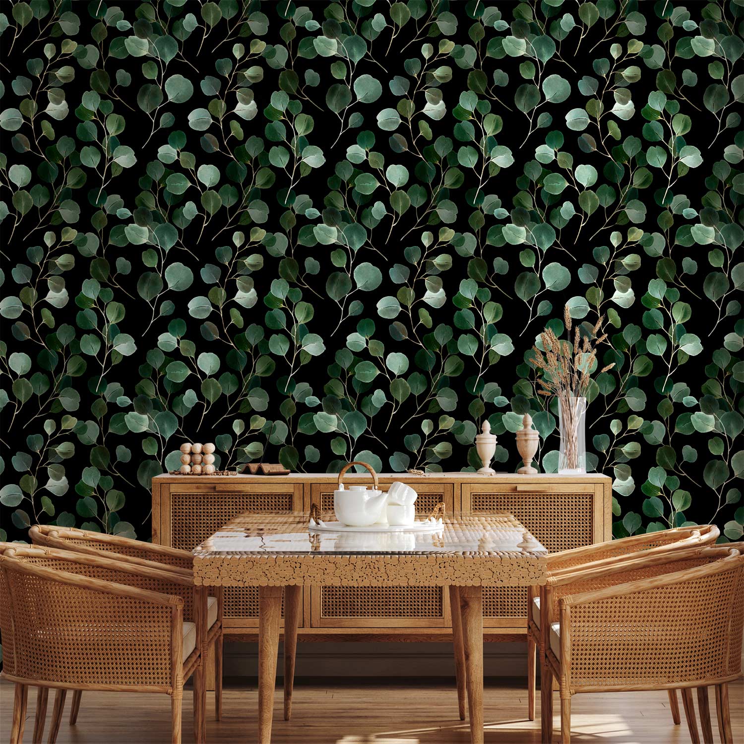 Flickering Leaves Nature Wallpaper