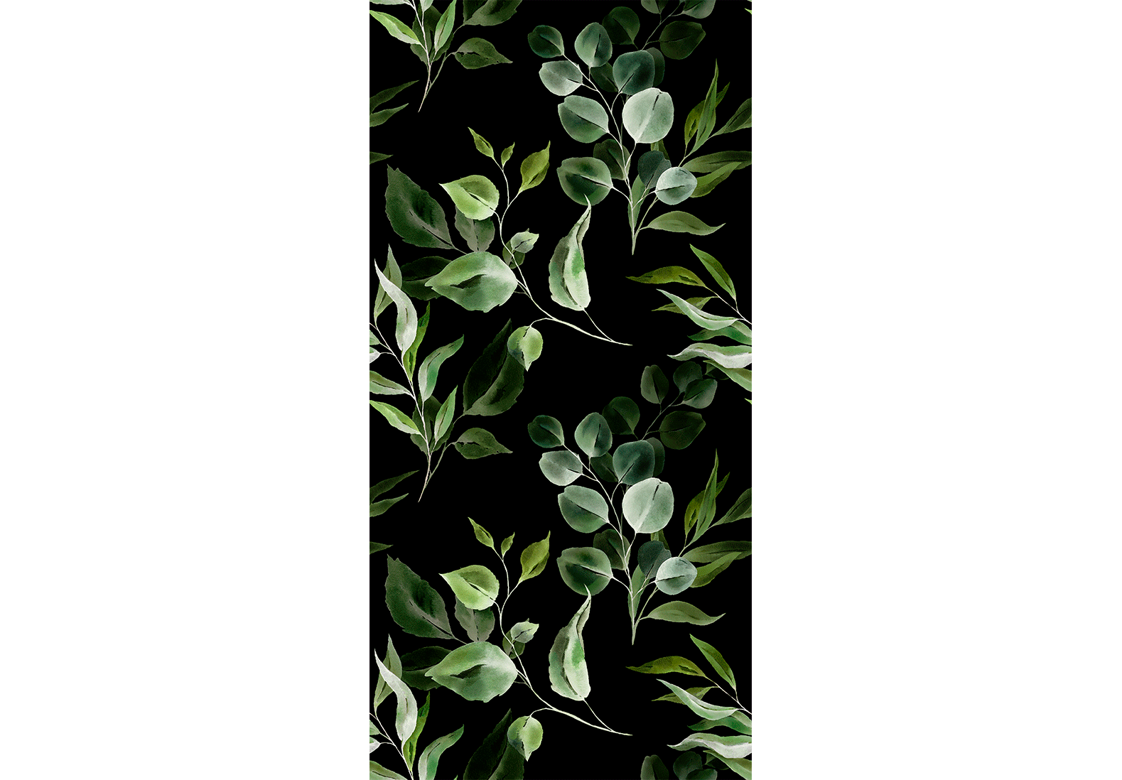 Wallpaper Bouquet of Greenery Leaves