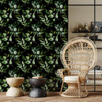 Wallpaper Bouquet of Greenery Leaves