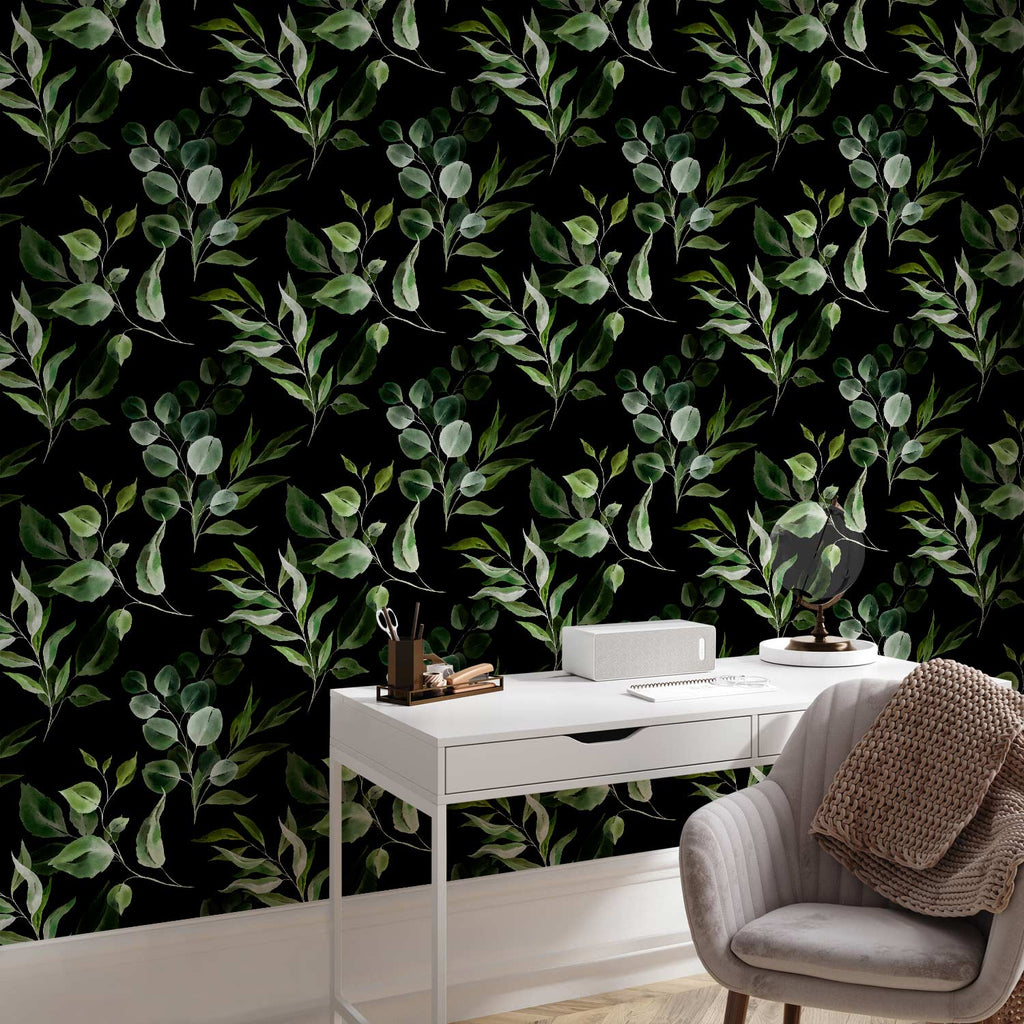 Green Leaf Bouquet Nature Wallpaper